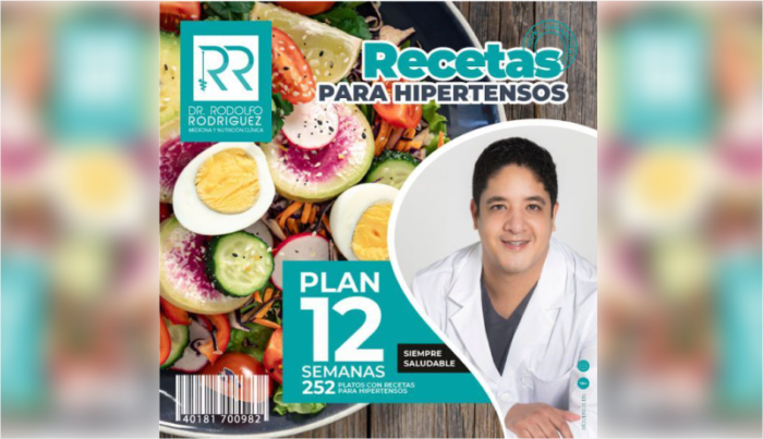 Plan de recetas saludables para hipertensos de 12 semanas